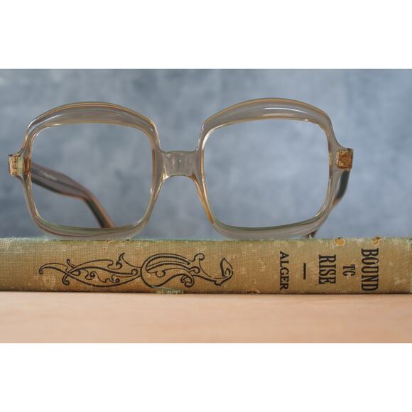 Vintage 1960s Eyeglasses SJ Frame France NOS Retro Grandma Chic Pop Art main image 9